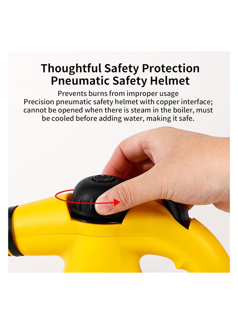 Beauenty Portable Handheld Steam Cleaner 1000W Multifunctional High Temperature Pressurized Steam Cleaning Machine with 9PCS Accessory for Kitchen Sofa Bathroom Car Window - Image 5